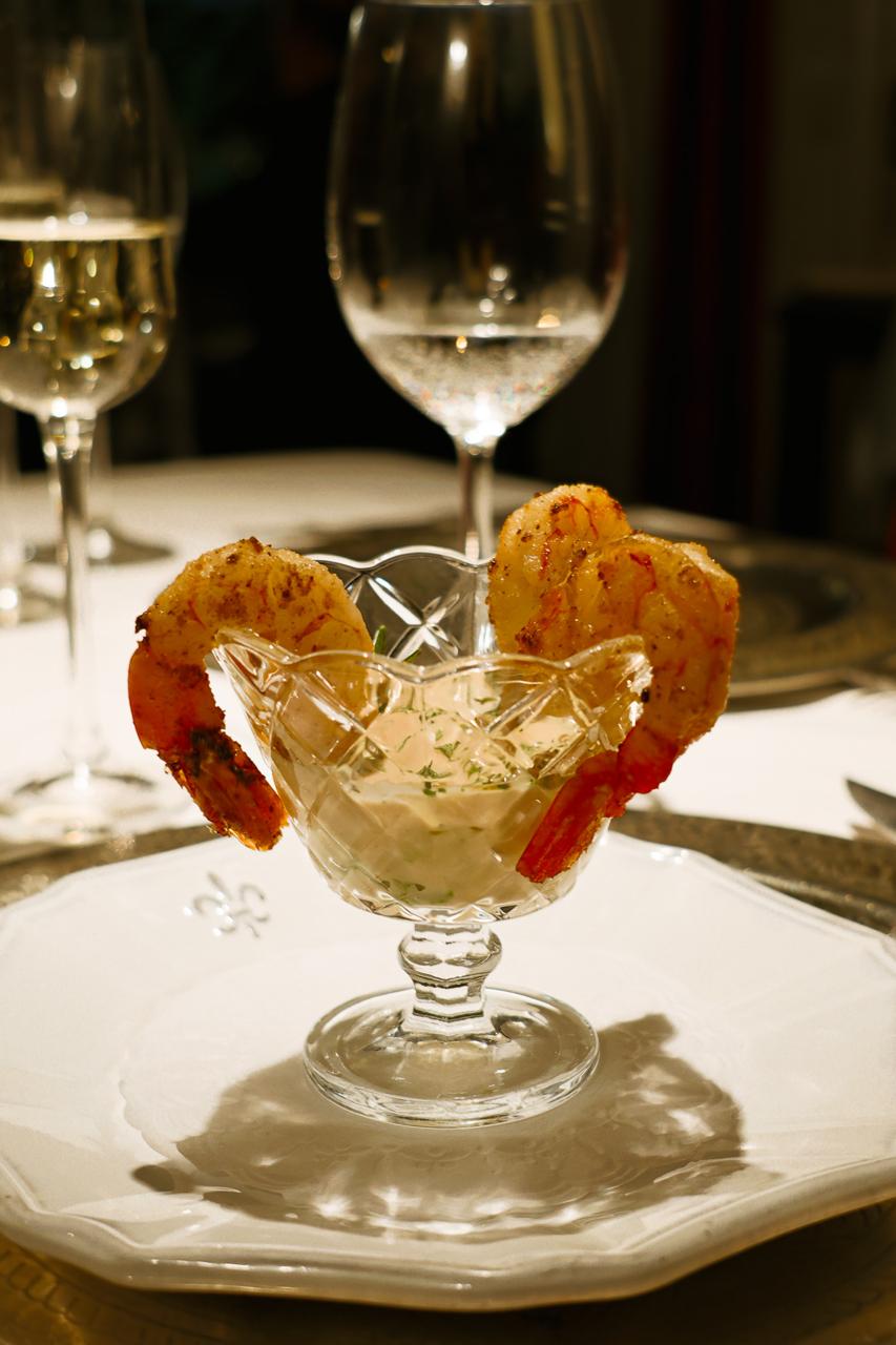 Crevettes — camarões da casa